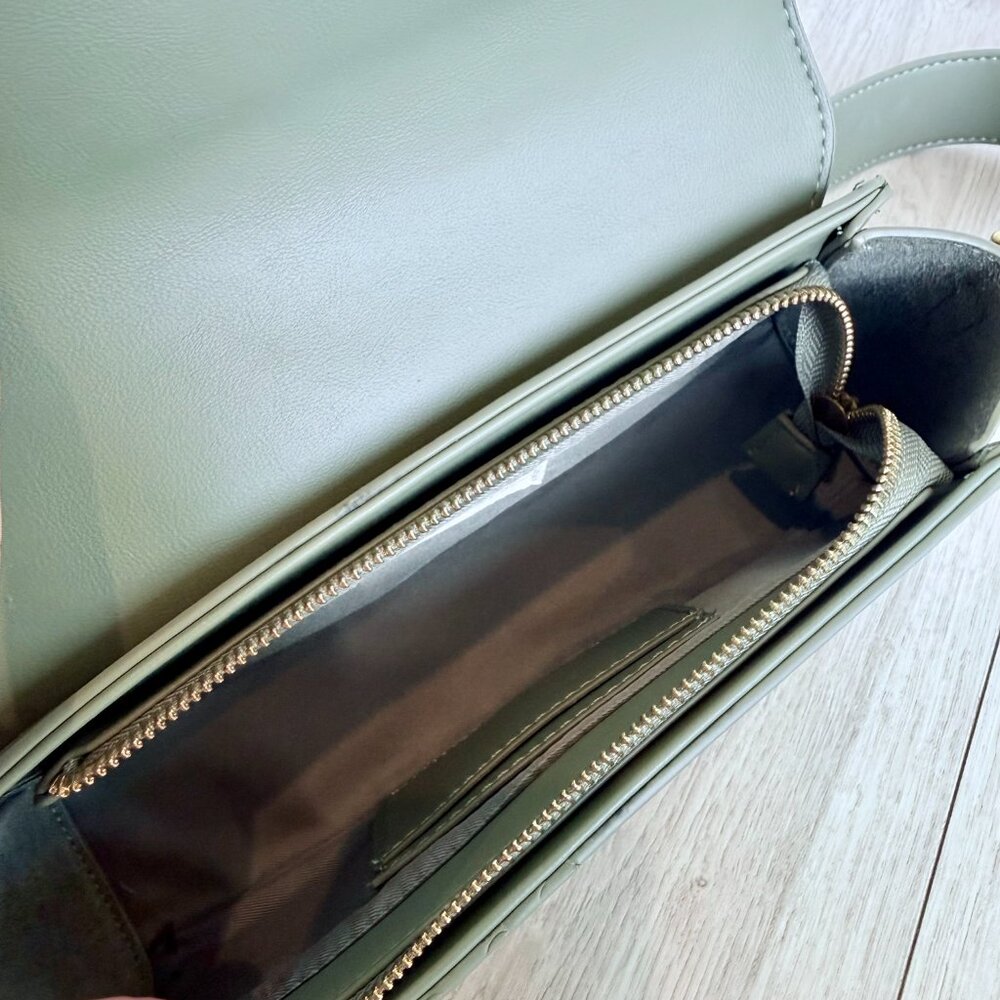 NEW! Rachel Zoe Sage Green Crossbody Bag - Picture 7 of 7
